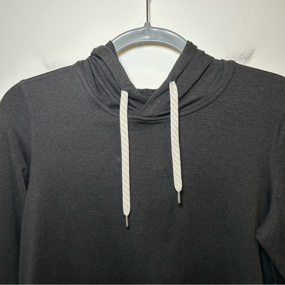 Vuori Halo Essential Hoodie Black Heather Size Small - Picture 5 of 8